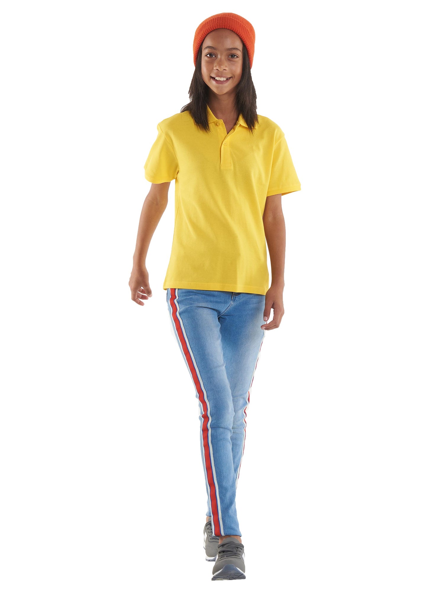 Childrens Active Cotton Poloshirt | Royal