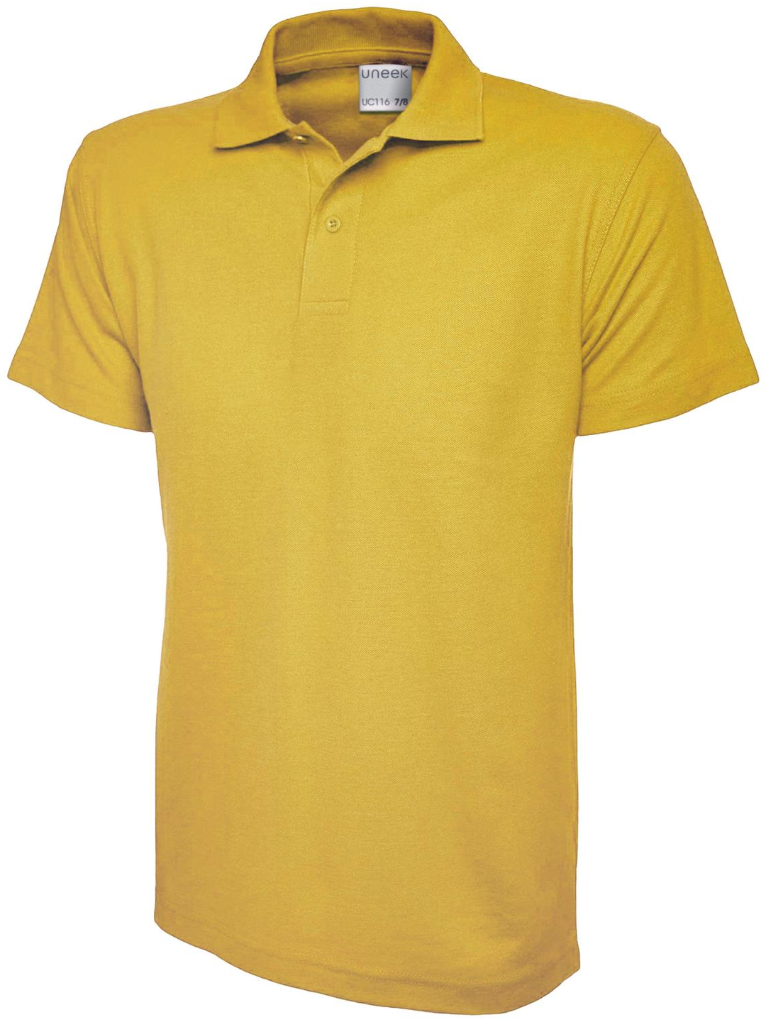 Childrens Active Cotton Poloshirt | Yellow