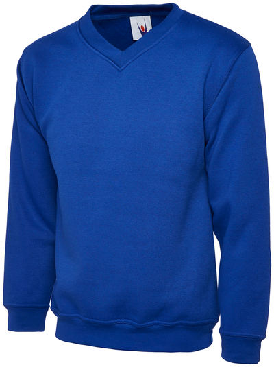 Classic V-Neck Sweatshirt | Royal