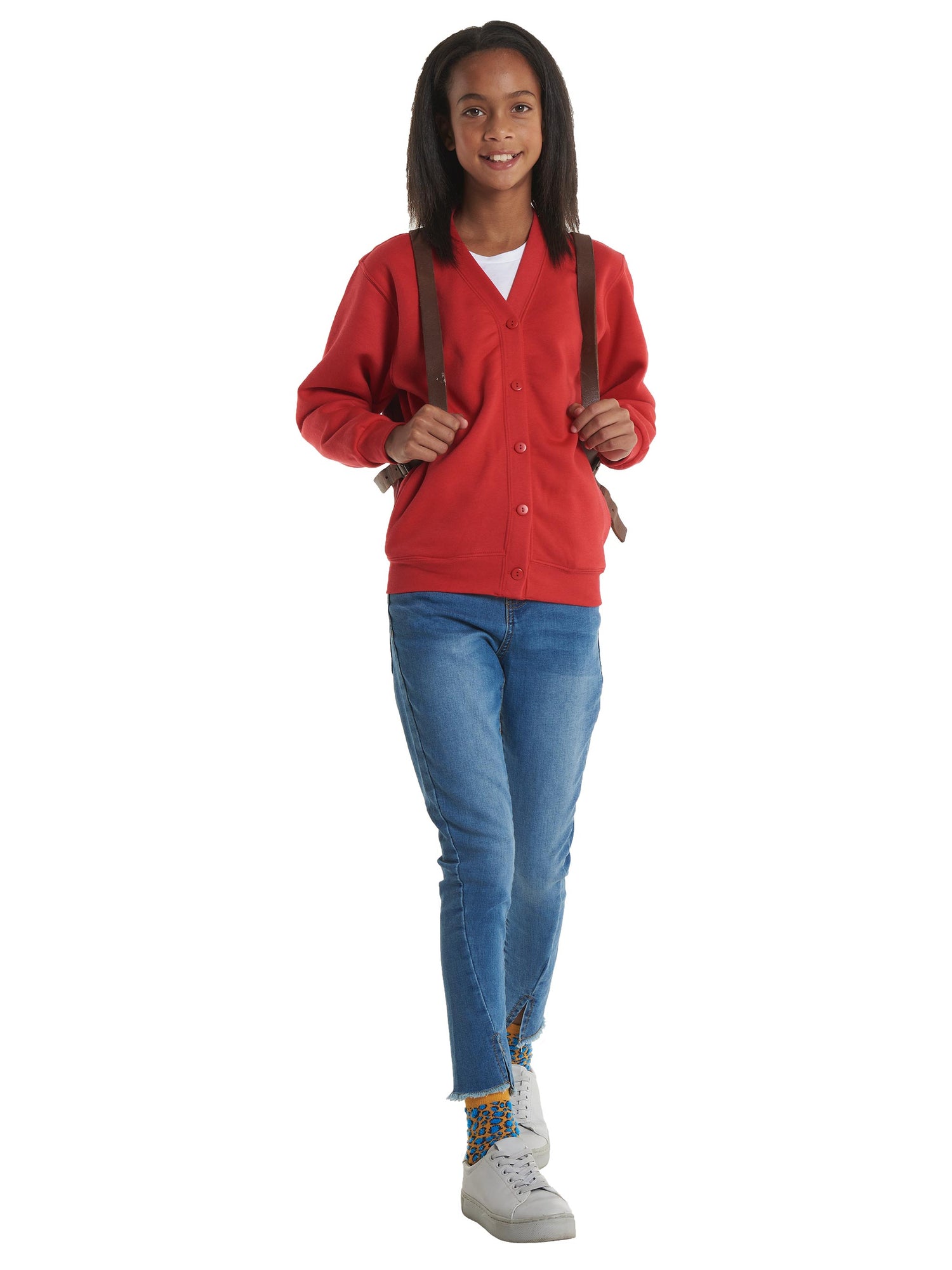 Childrens Classic Cardigan | Sky