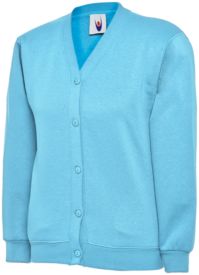 Childrens Classic Cardigan | Sky