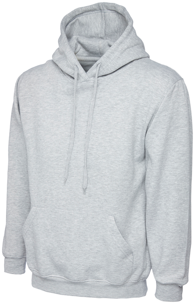 Classic Hooded Sweatshirt  | Heather Grey