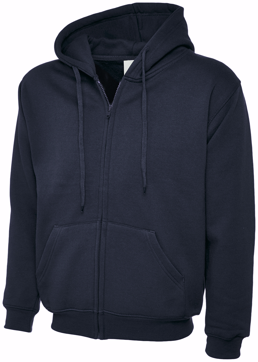 Adults Classic Full Zip Hooded Sweatshirt | Navy