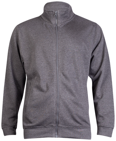 Deluxe Unisex Sweat Jacket | Charcoal