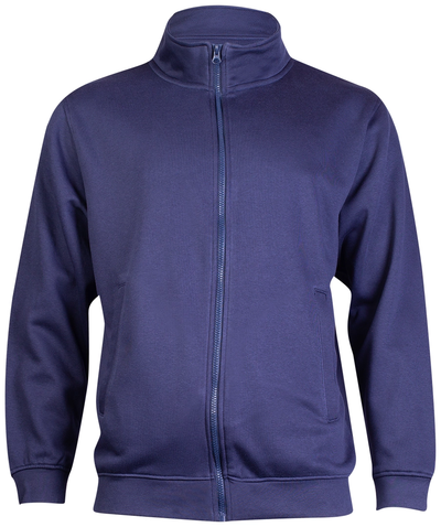Deluxe Unisex Sweat Jacket | Navy