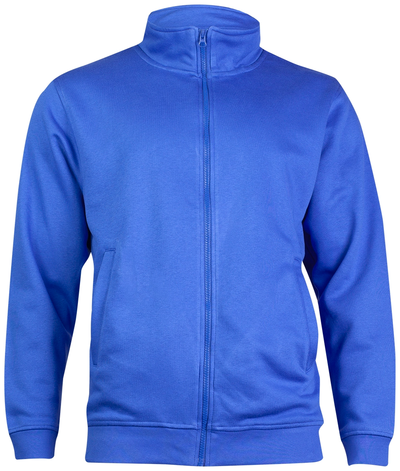 Deluxe Unisex Sweat Jacket | Royal