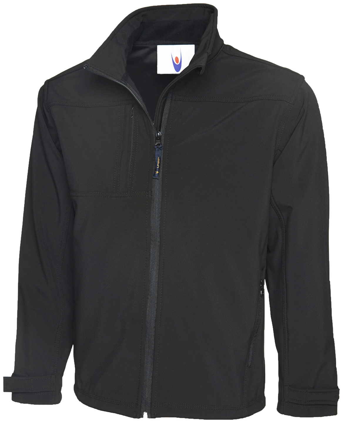 Deluxe Full Zip Soft Shell Jacket | Black