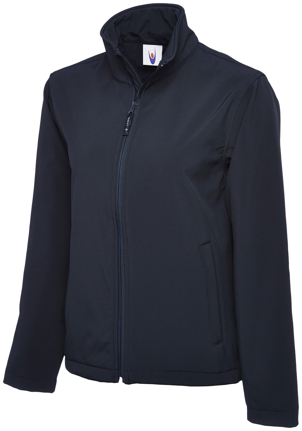 Classic Full Zip Soft Shell Jacket | Navy