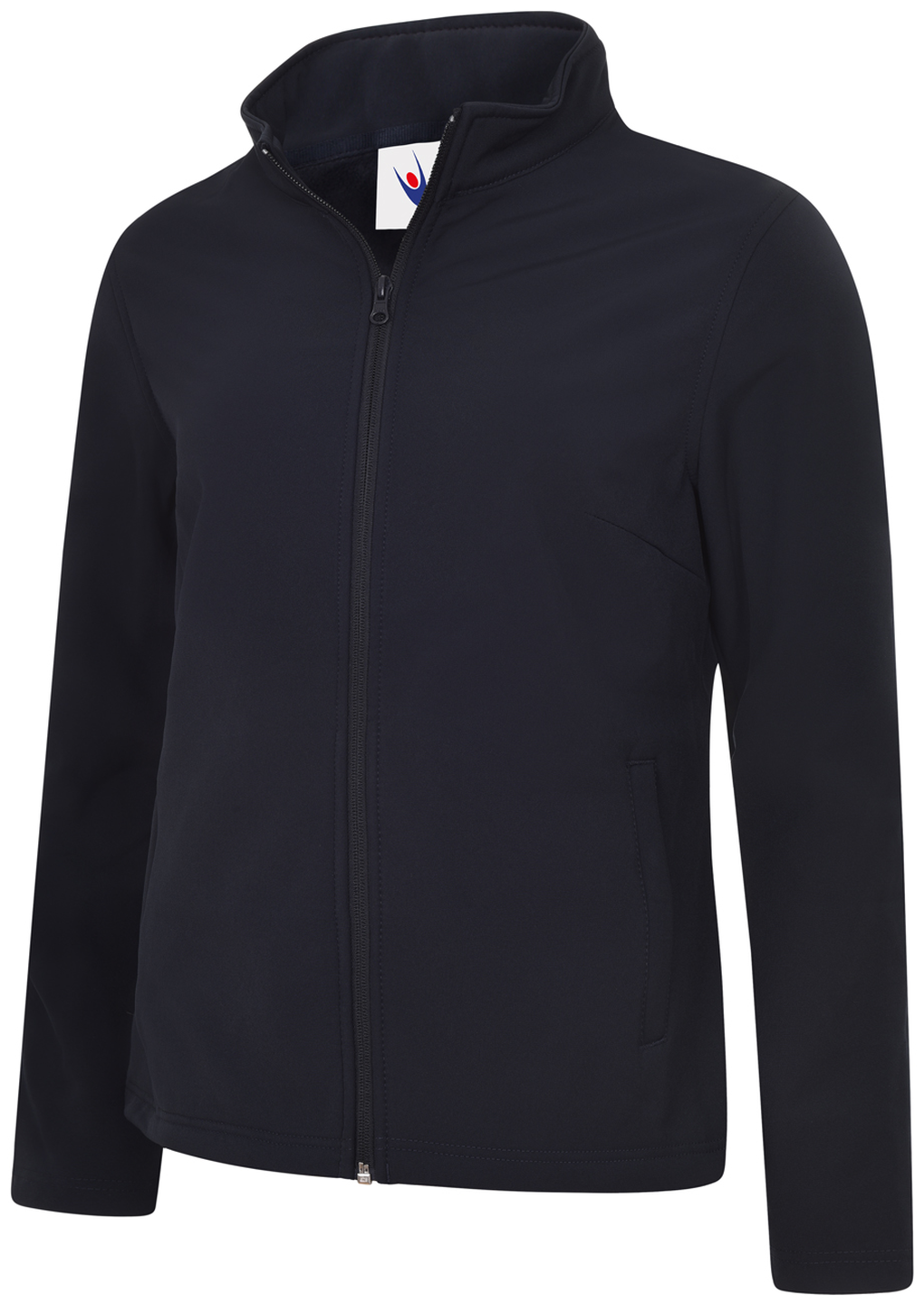 Ladies Classic Full Zip Soft Shell Jacket | Navy