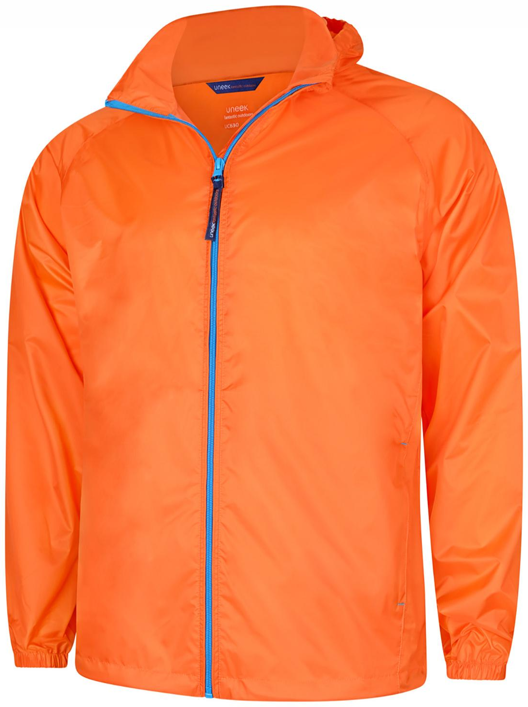 Active Jacket | Fiery Orange/Surf Blue