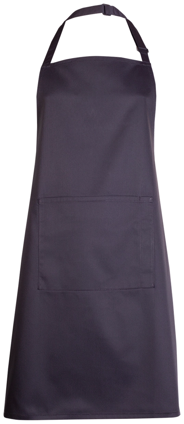 Bib Apron with Pocket | Black