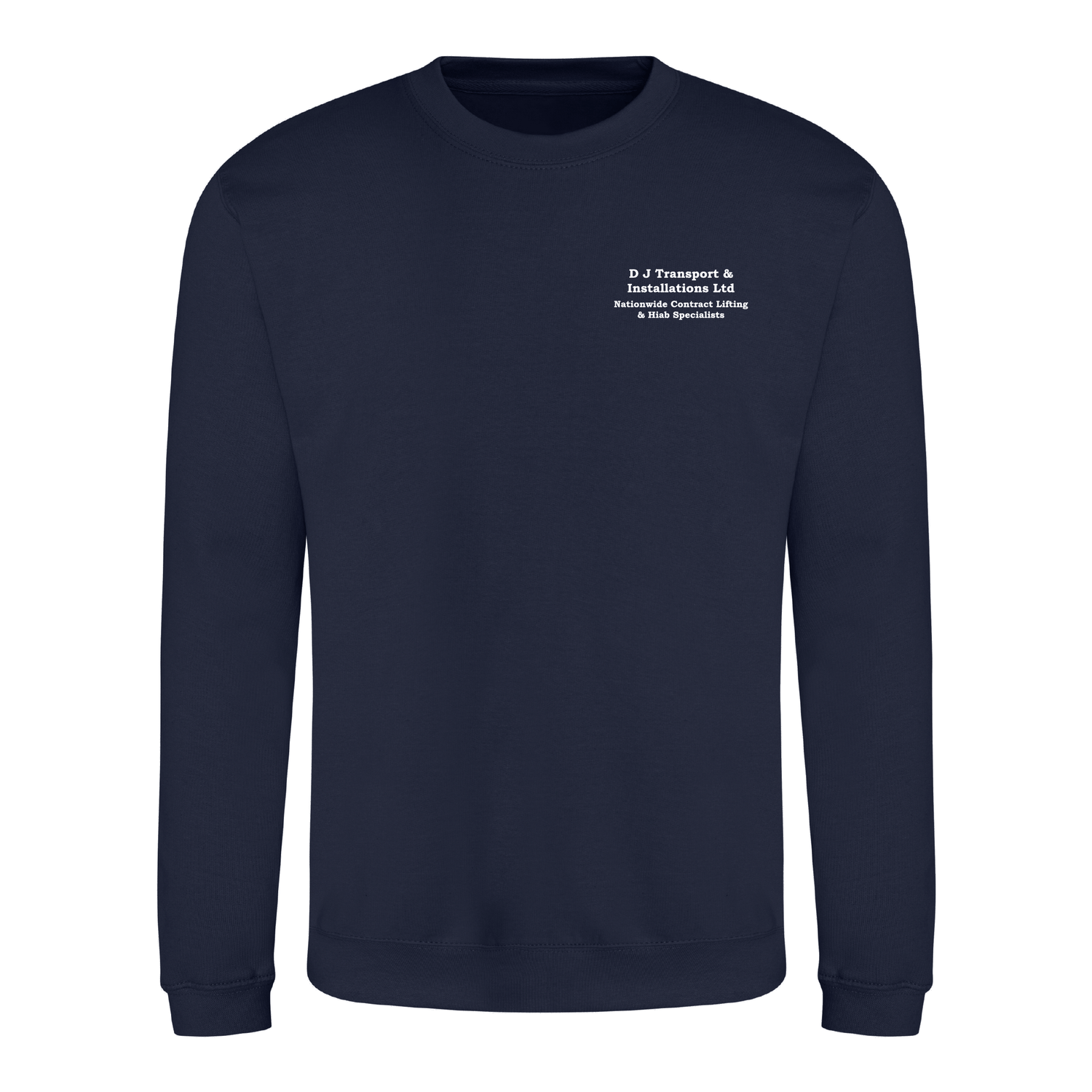DJ Transport | AWDis sweatshirt | Oxford Navy