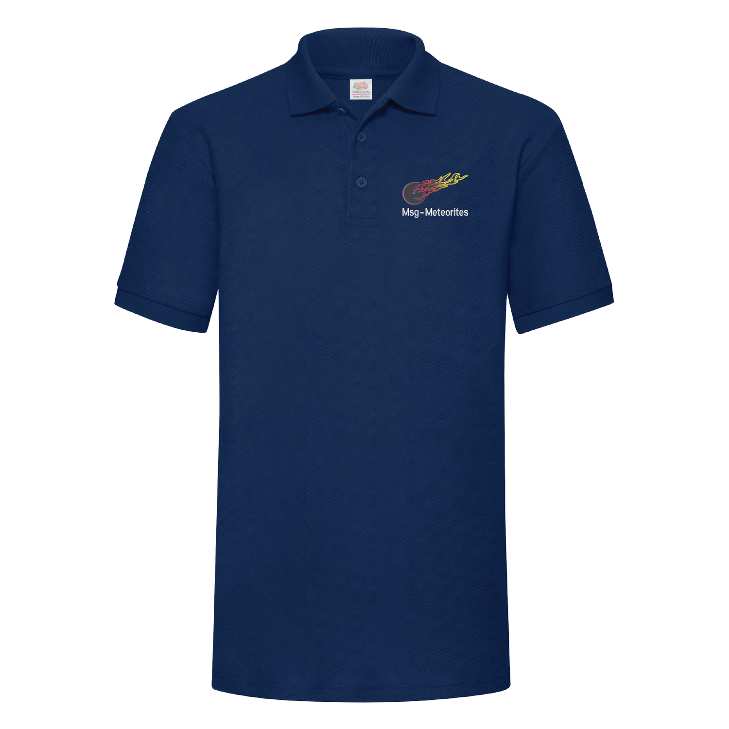 Msg-Meteorites | Heavyweight 65/35 polo | Navy
