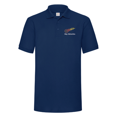 Msg-Meteorites | Heavyweight 65/35 polo | Navy