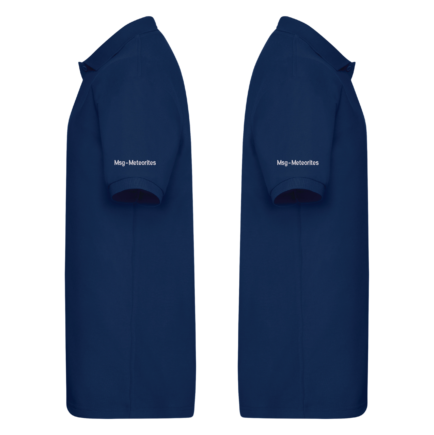 Msg-Meteorites | Heavyweight 65/35 polo | Navy