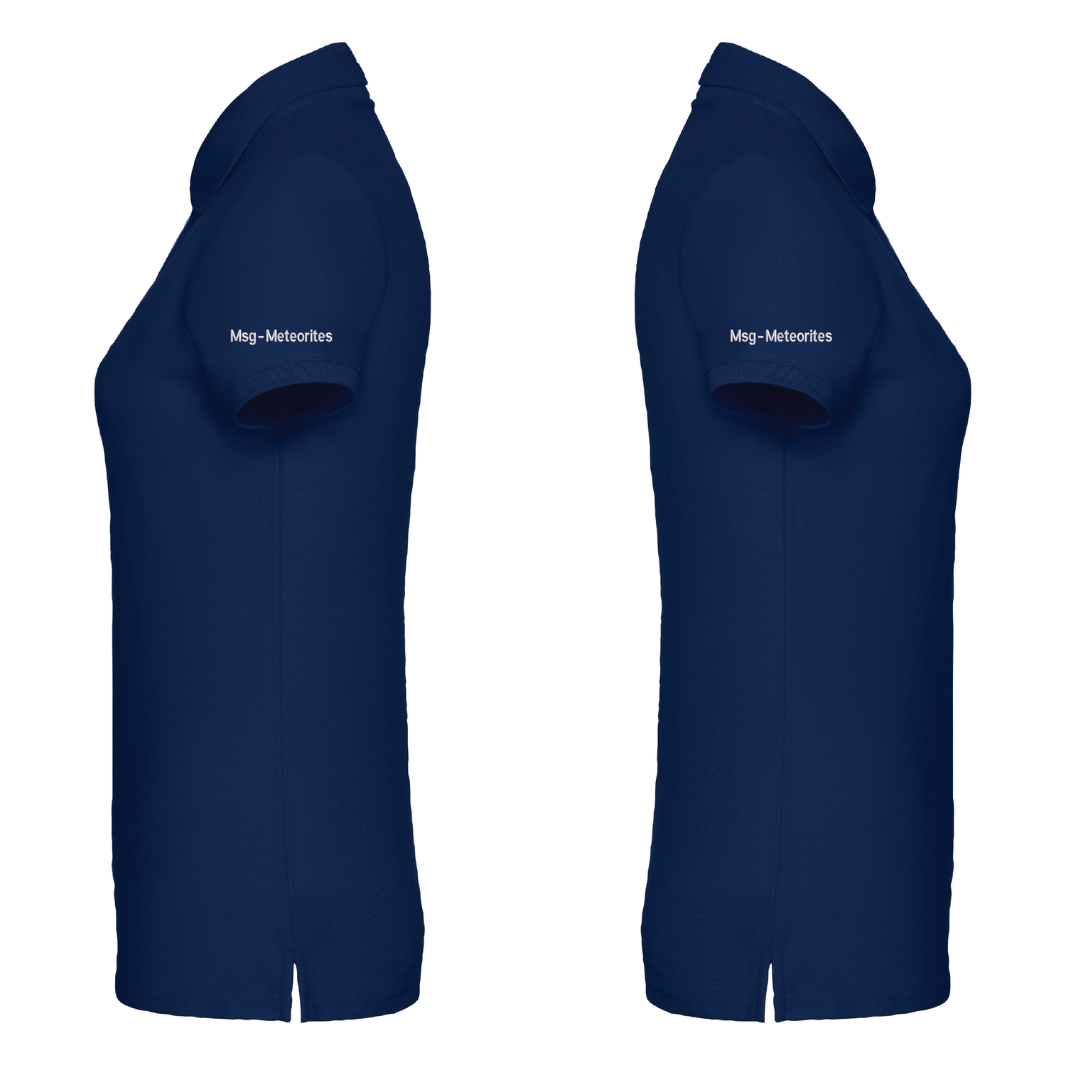 Msg-Meteorites | Womens 65/35 polo | Navy