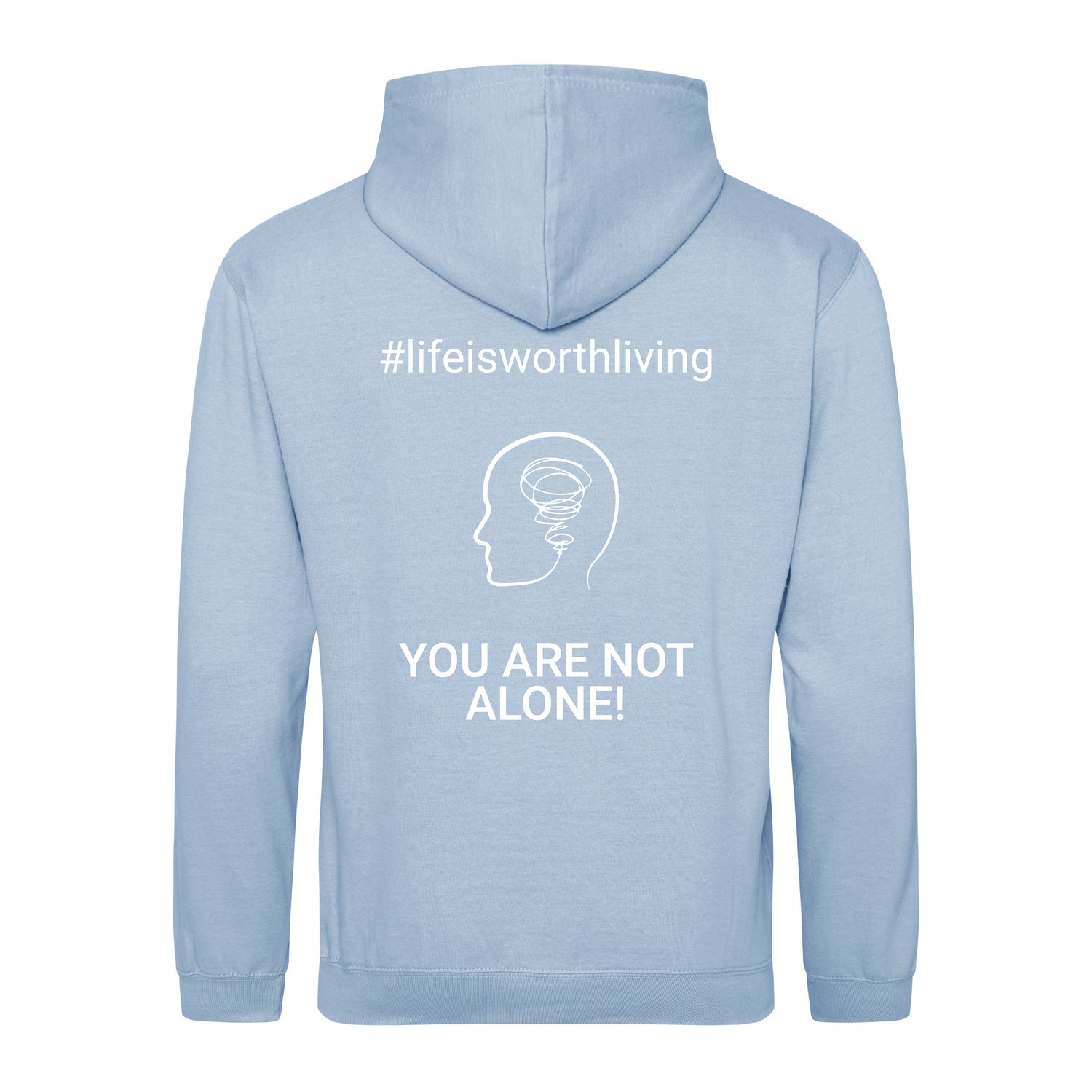 Vicky Bellinger | College hoodie | Sky Blue