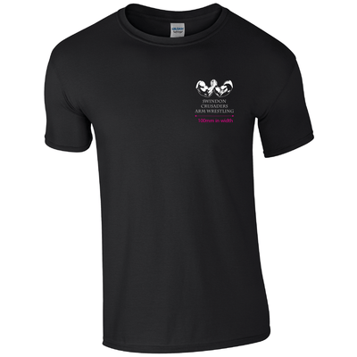Swindon Crusaders Arm Wrestling | Softstyle™ adult ringspun t-shirt | Black