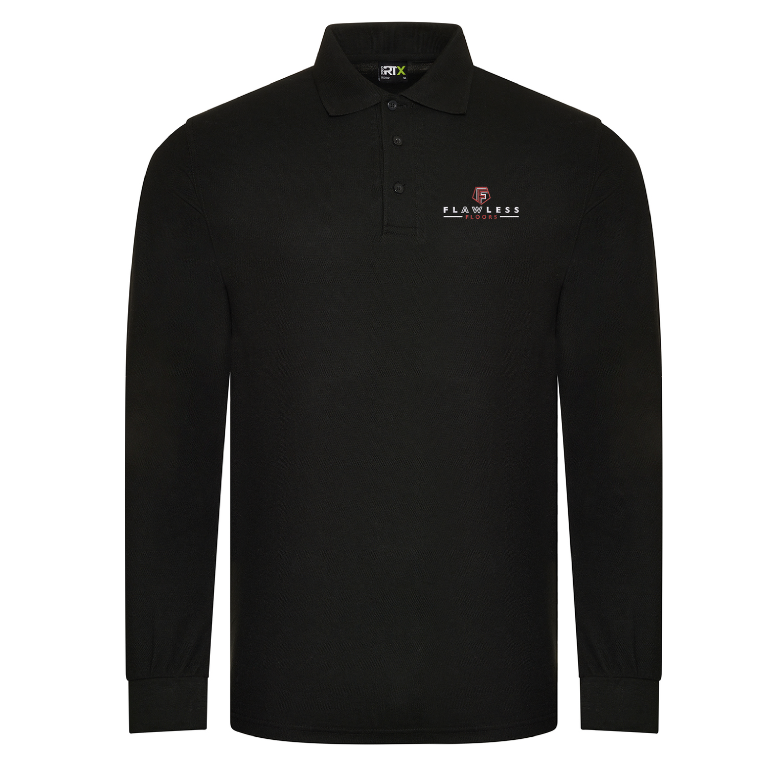 Flawless Floors | Pro Long Sleeve Polo Shirt