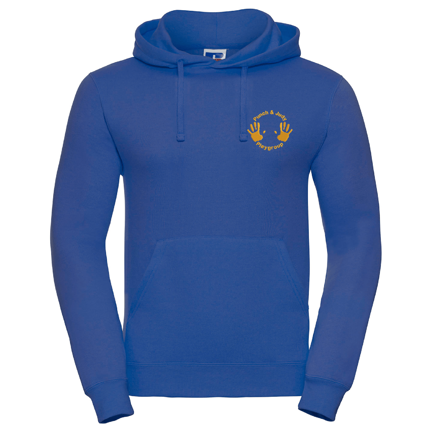 Punch and Judy Playgroup | Hooded sweatshirt | Bright Royal