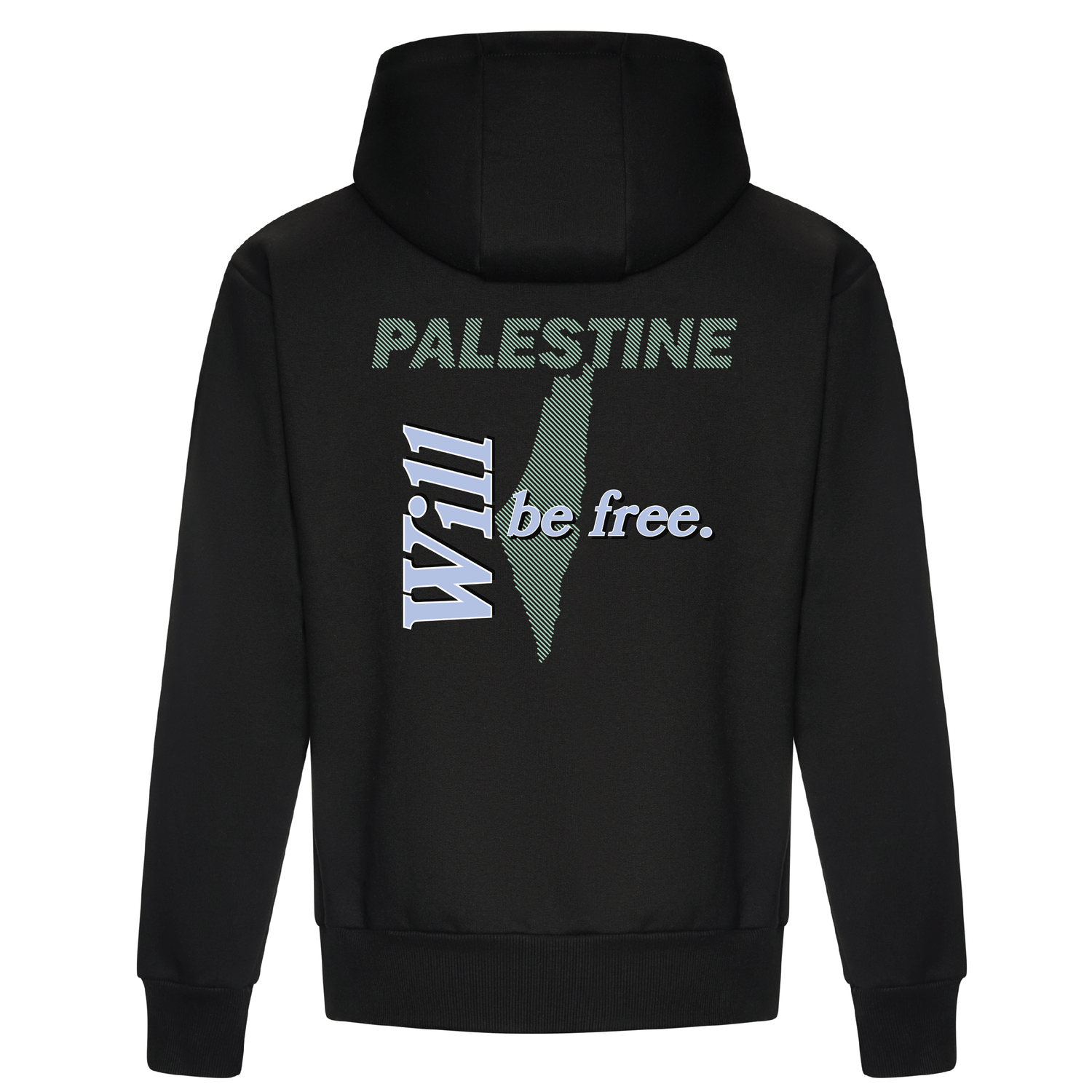 Adam Khan | Hoodie 2 | Organic hoodie | Deep Black