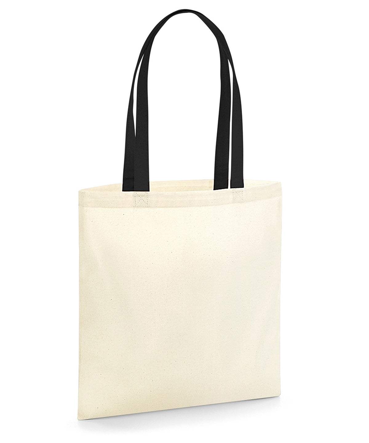 EarthAware® organic bag for life - contrast handles | natural/french navy