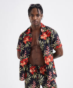 Mens shirt | solid navy