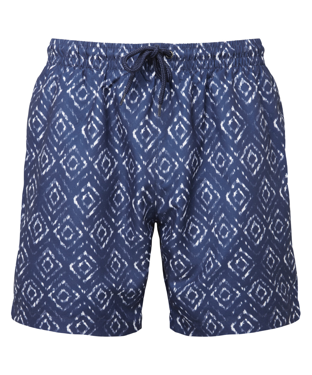 Mens swim shorts | navy/white aztec