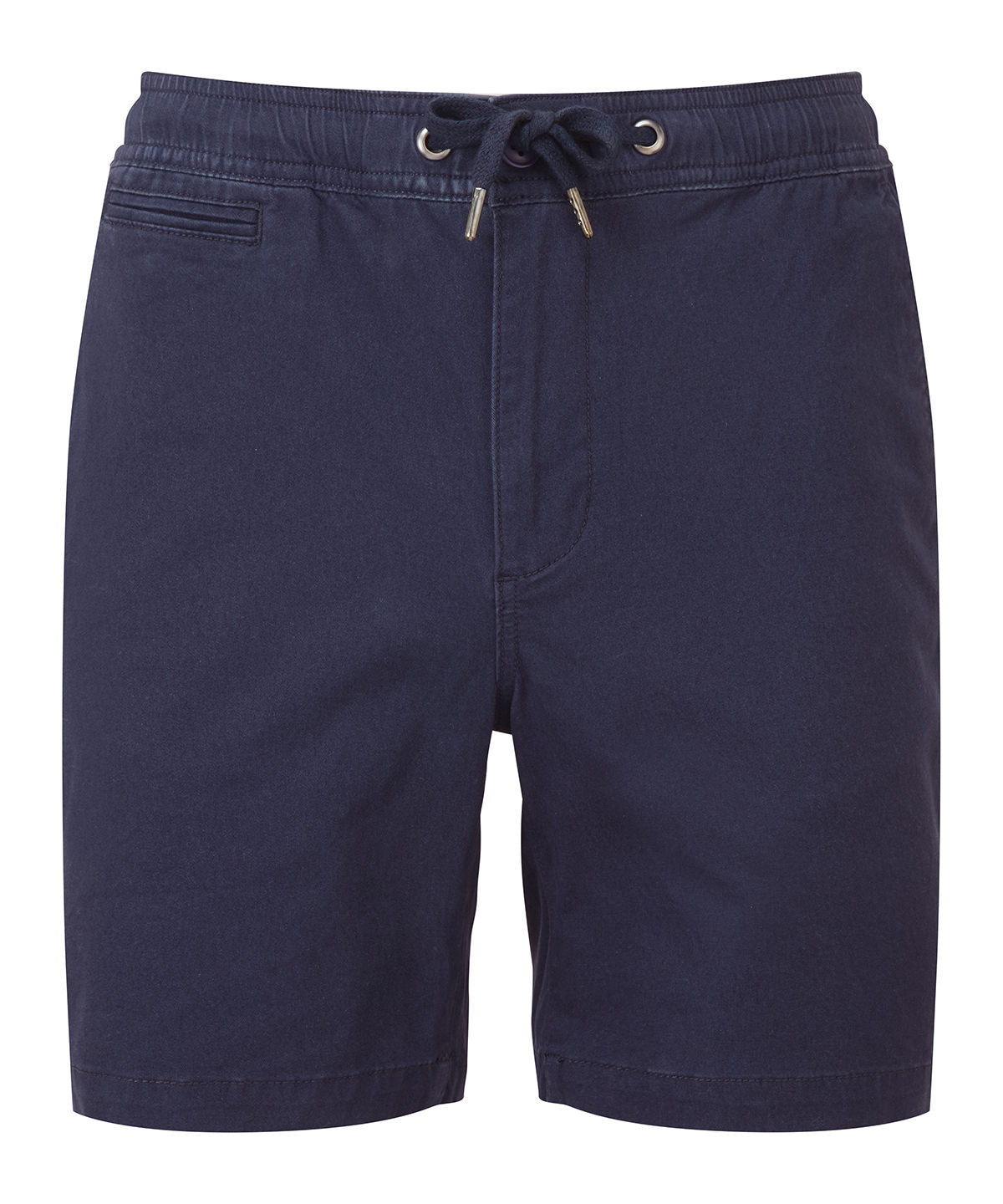 Mens drawstring chino shorts | navy