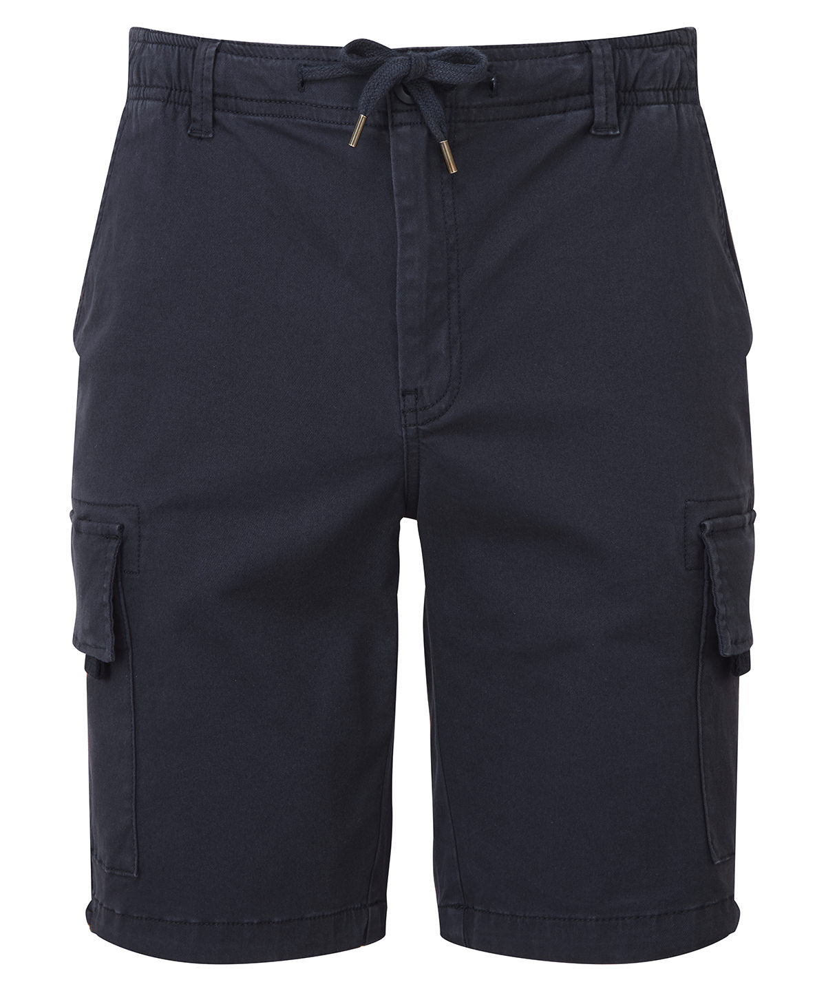 Mens drawstring cargo utility shorts | navy