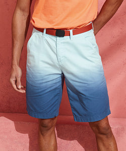 Mens dip-dye shorts | blue