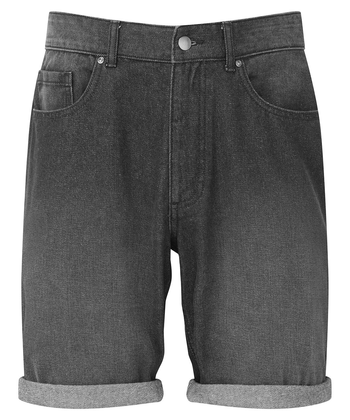 Mens denim shorts | black denim