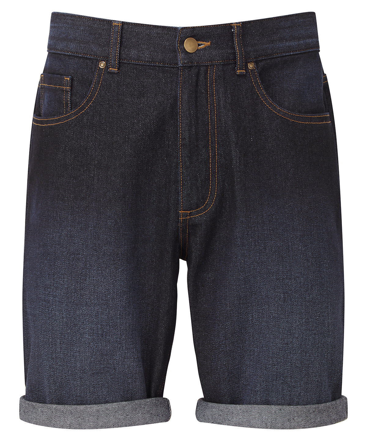 Mens denim shorts | indigo denim