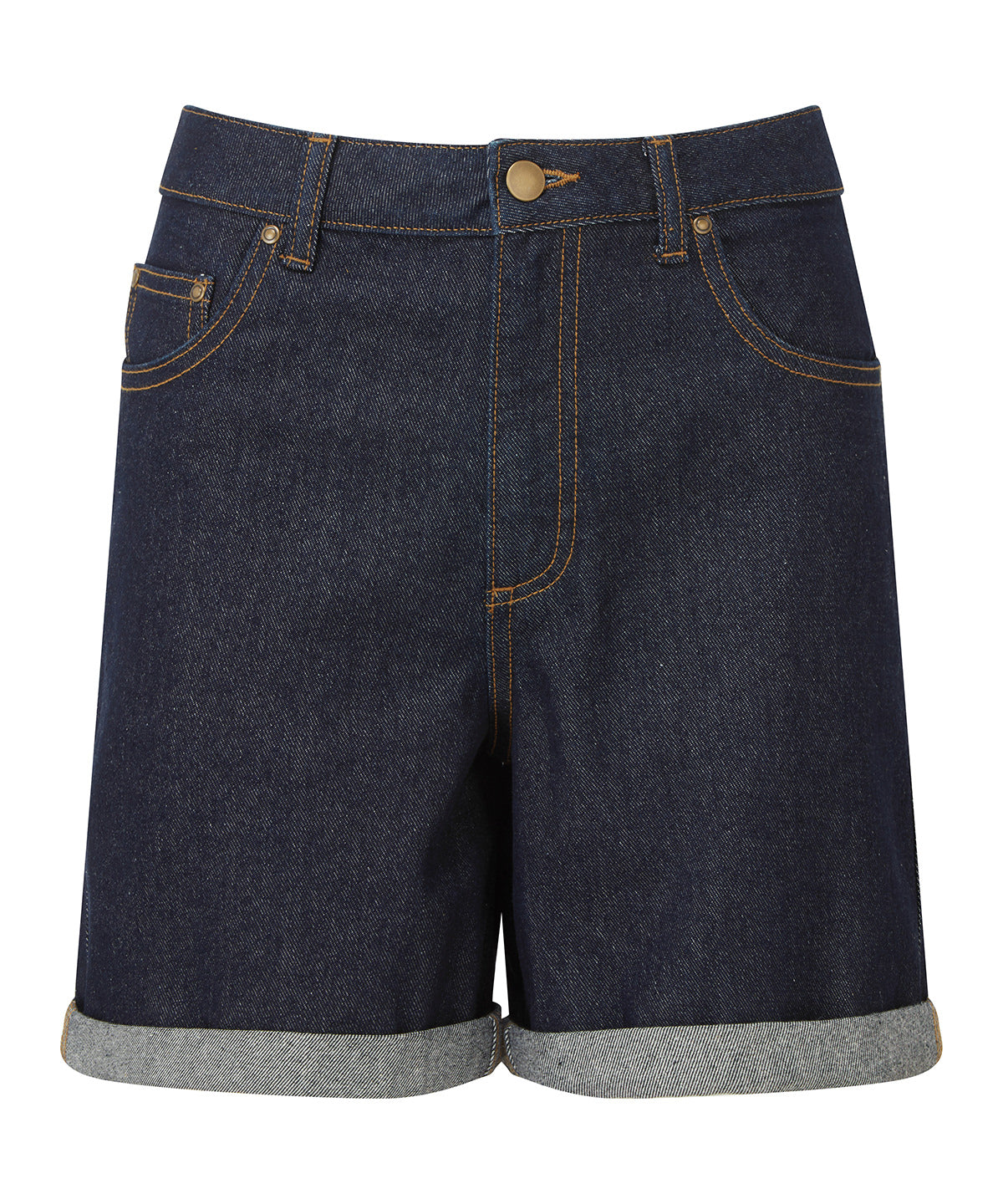 Womens denim shorts | indigo denim