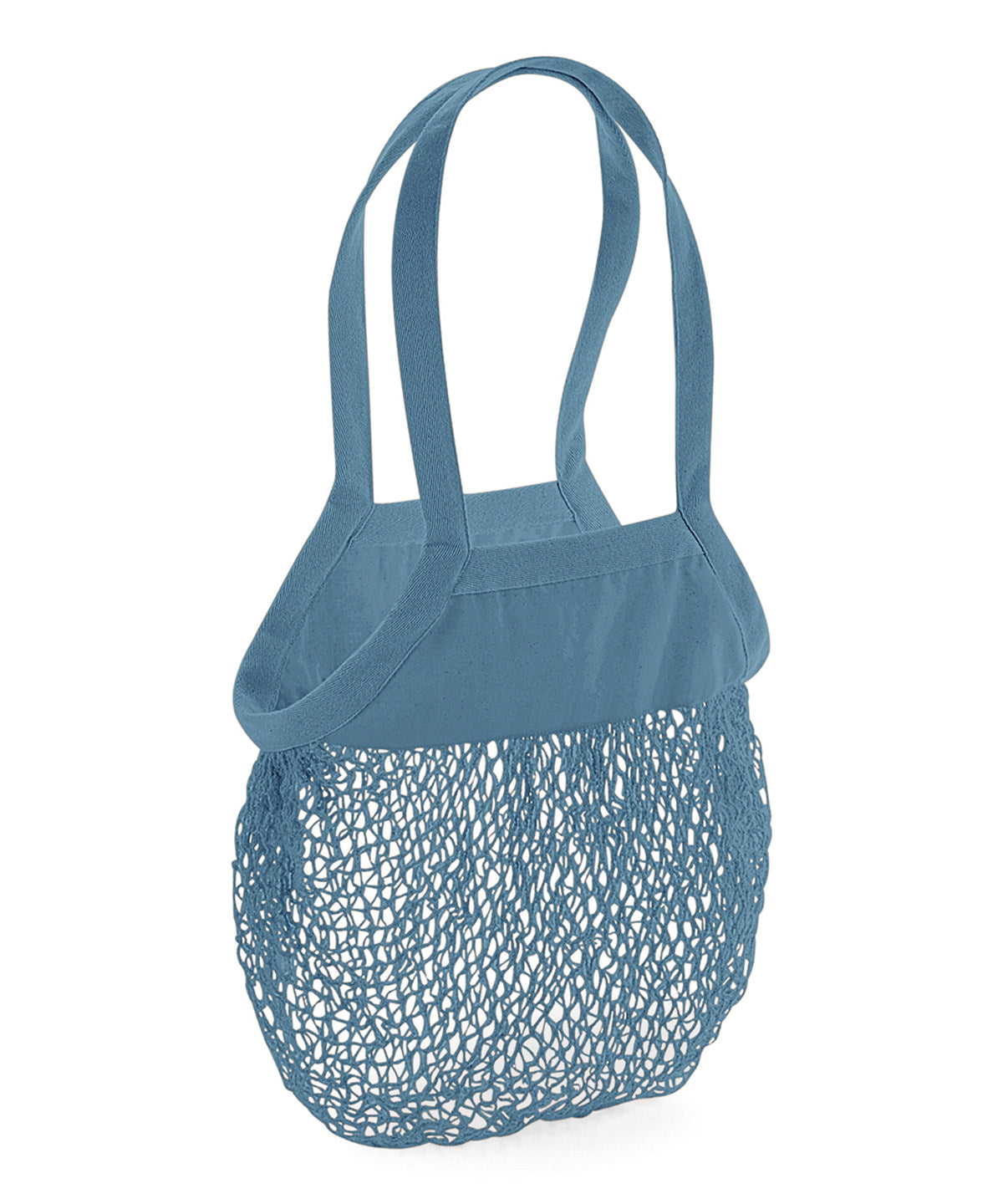 Organic cotton mesh grocery bag | black