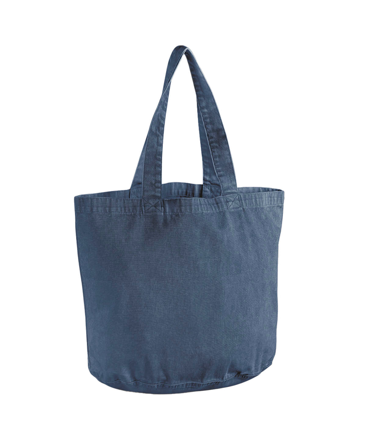 Garment-dyed shopper | vintage denim