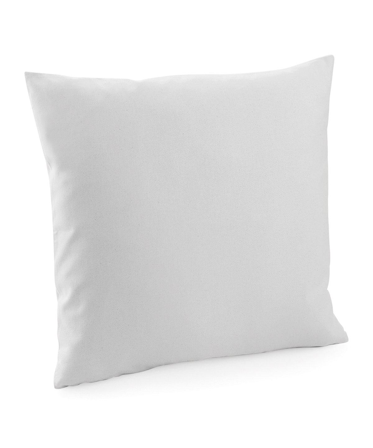 Fairtrade cotton canvas cushion cover | light grey