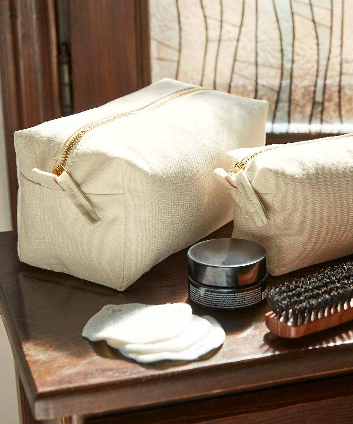Canvas accessory case | natural
