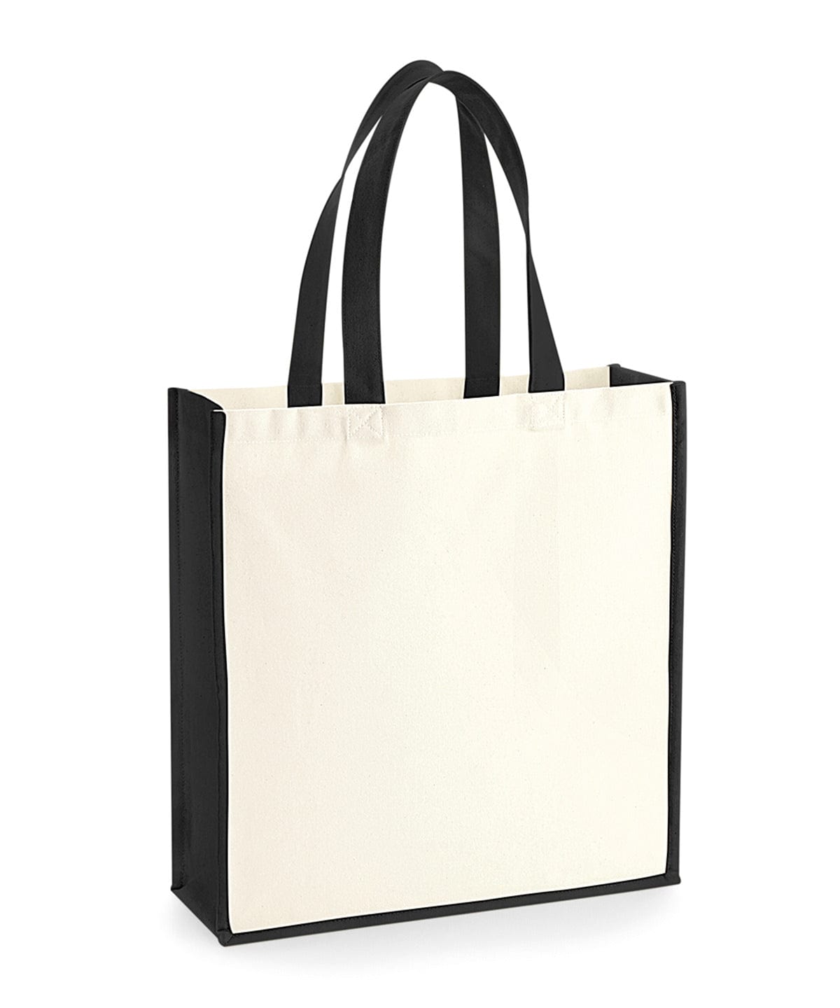 Gallery canvas tote | Natural/French Navy