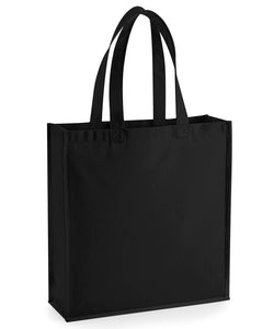 Gallery canvas tote | black