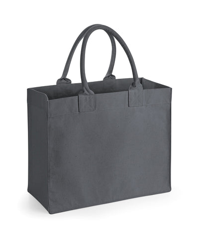 Resort canvas bag | graphite grey