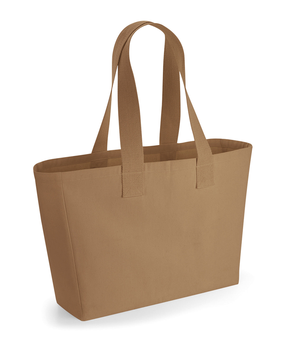 Everyday canvas tote | caramel