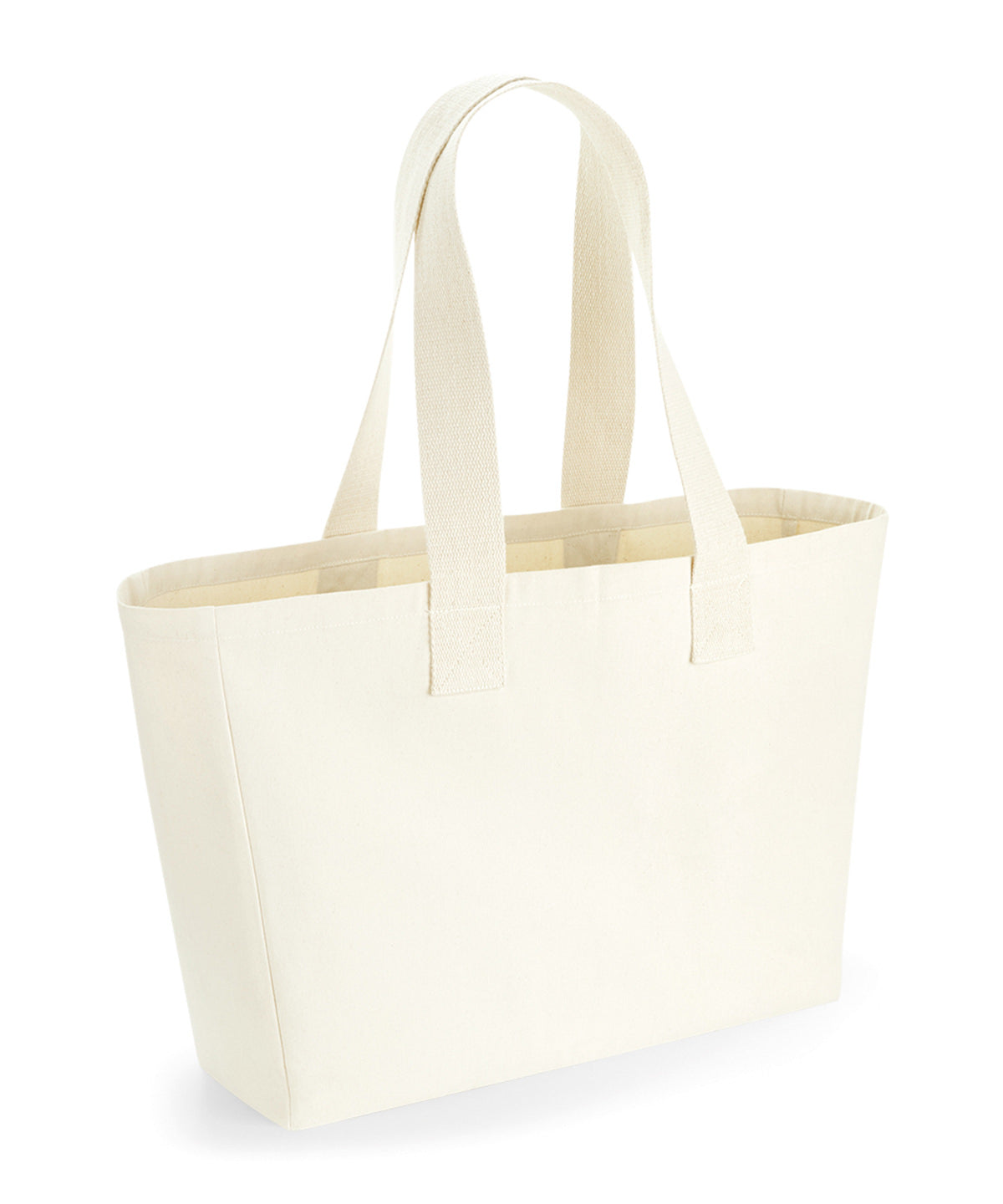 Everyday canvas tote | natural