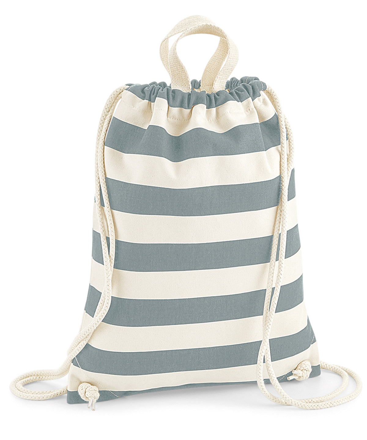 Nautical gymsac | Natural/Navy