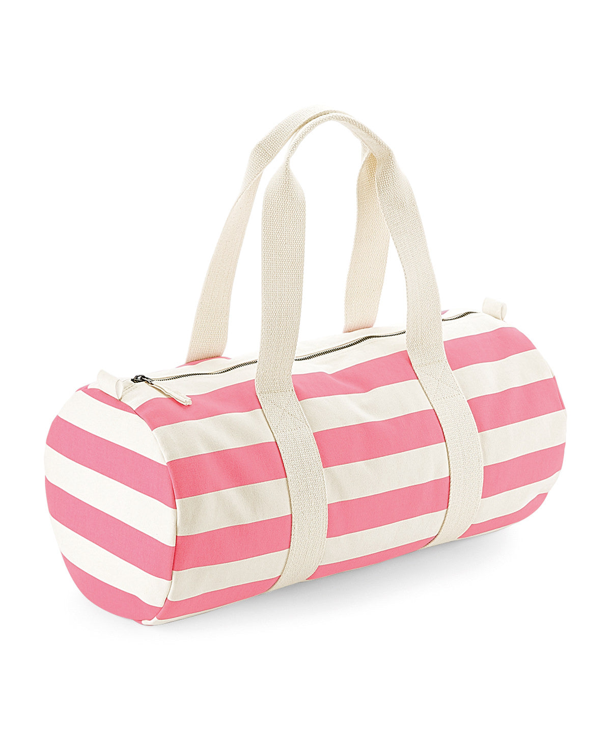 Nautical barrel bag | Natural/Grey