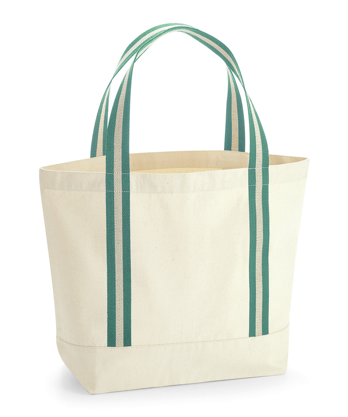 EarthAware® organic boat bag | natural/sage green