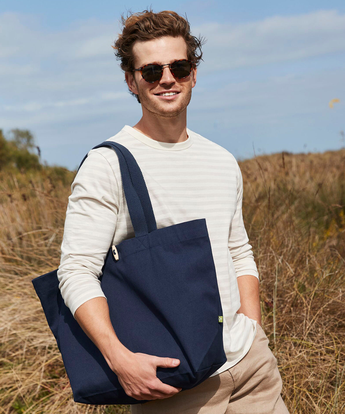 EarthAware® organic marina tote | black