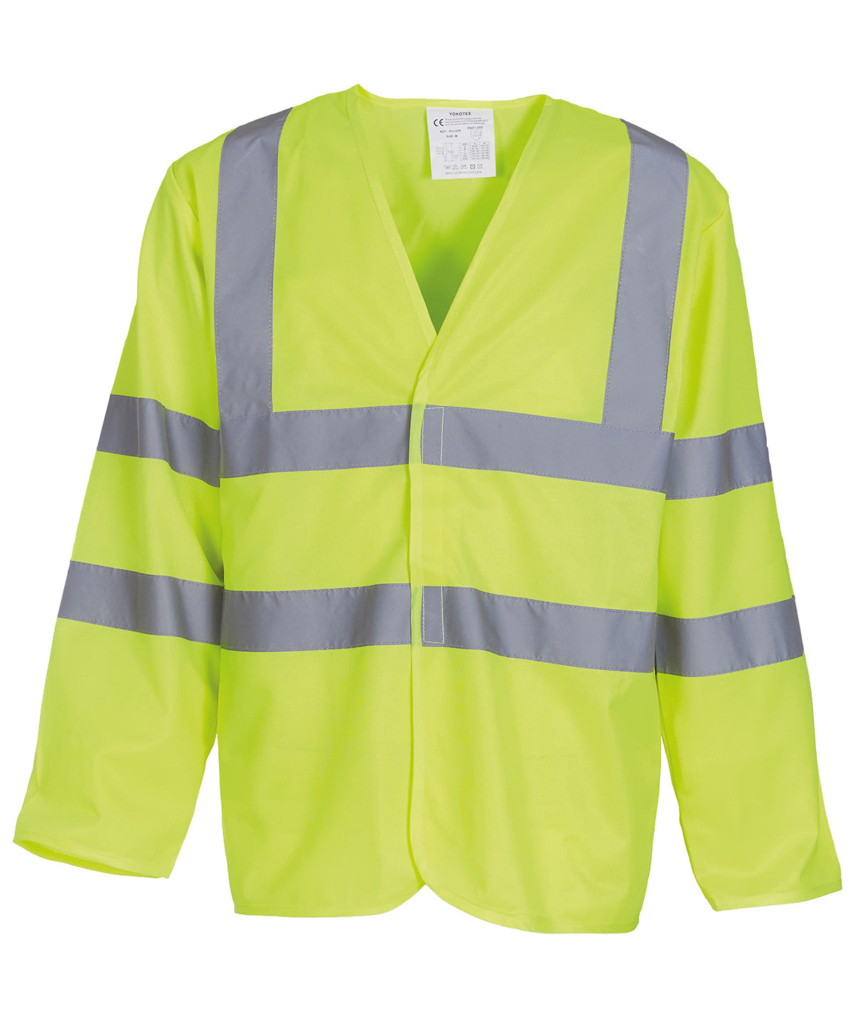 Hi-vis long sleeve waistcoat (HVJ200) | yellow