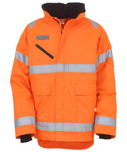 Hi-vis Fontaine storm jacket (HVP309) | Yellow
