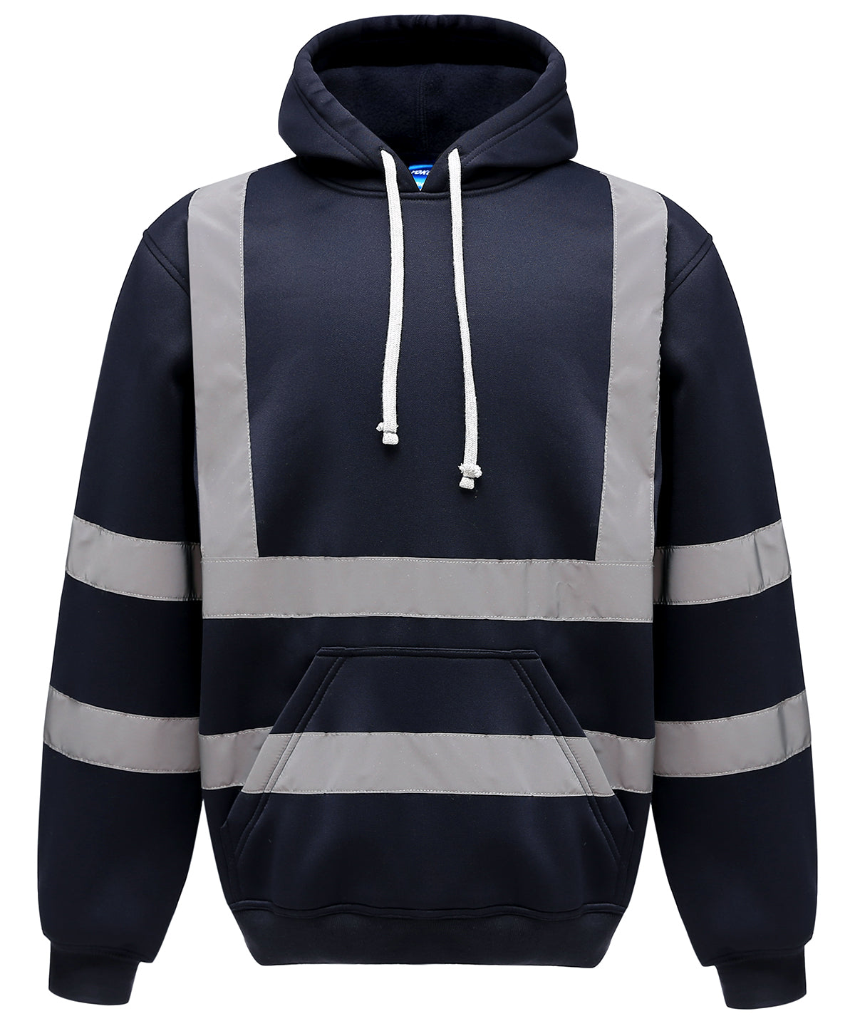 Hi-vis pull-over hoodie (HVK05) | navy